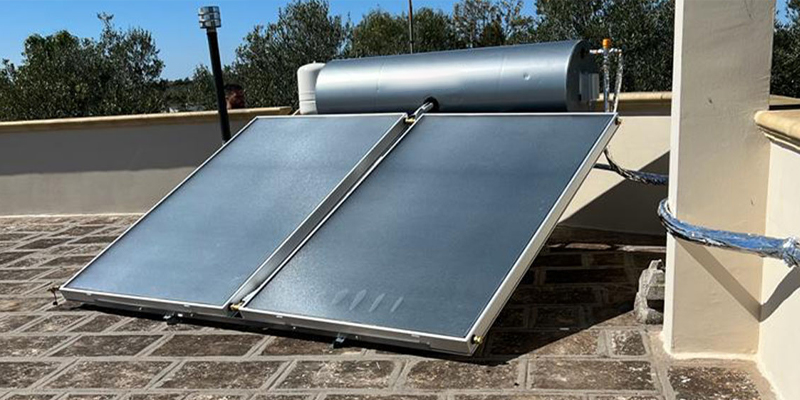 Pannelli solari a circolazione naturale e forzata